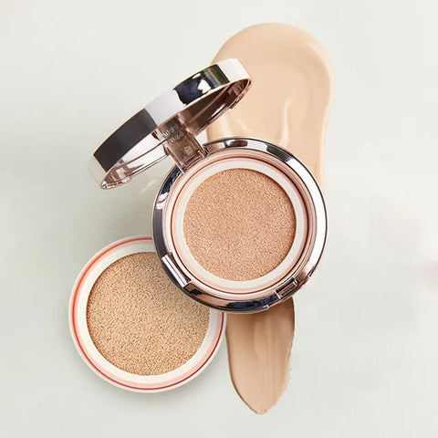 ISOI Vegan Zero Cushion SPF38 PA++ Shade 21 (Compact + Refill)