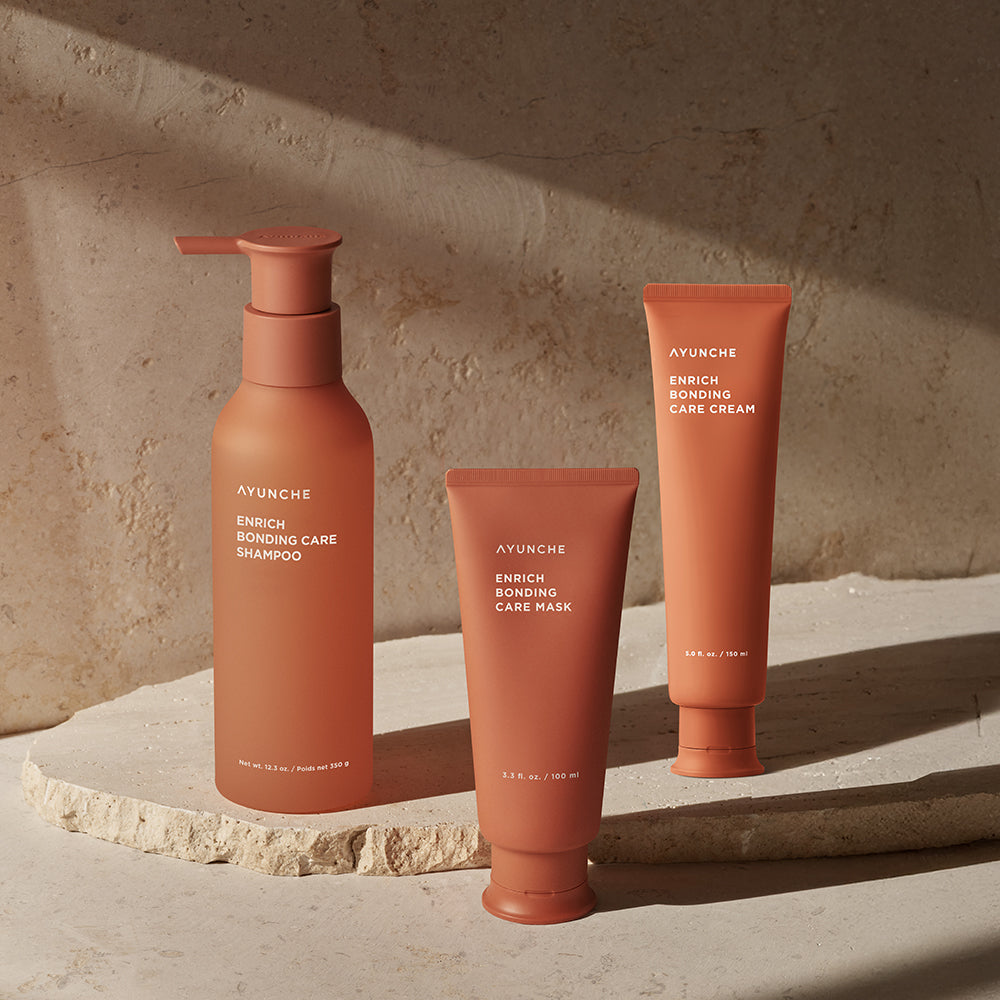 Ayunche Inrich Bonding Care 3-Step Set (Shampoo + Mask + Cream)