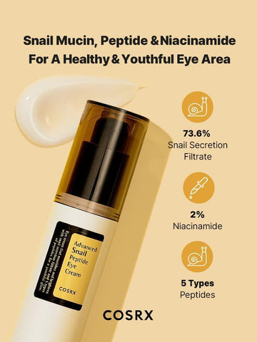 Soonsu Beauty Advanced Snail Peptide Eye Cream application use