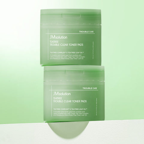 JM Solution Tea Tree Trouble Clear Toner Pads 100P (2 Pack)