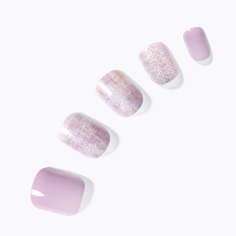 Dashing Diva Magic Press Dear Lilac (Short Square) Nail Tips