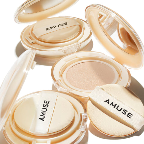 Amuse Dew Jelly Master Cushion Main + 2 Refills Shade 03 Honey 45g
