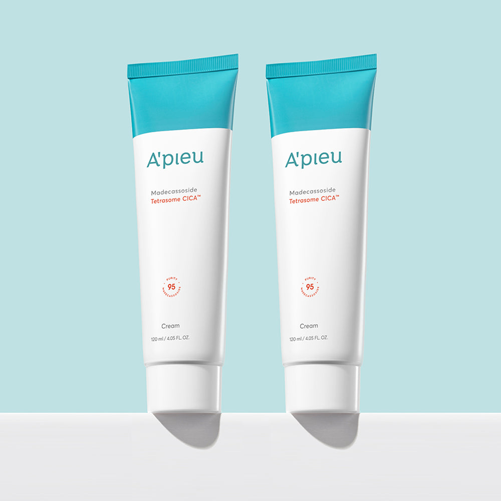 A'PIEU Madecassoside Tetrasome Cica Cream 120ml (2 Pack)