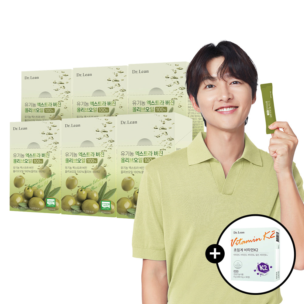 Dr. Lean Organic Extra Virgin Olive Oil 100% Stick 140g x 6 (80-day supply)