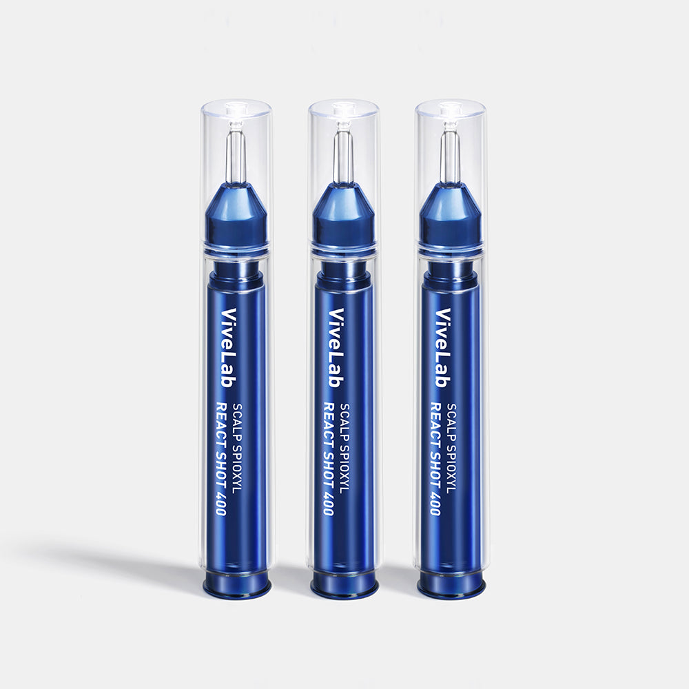 Vivelab Spioxil 400 React Shot Spicule Hair-Loss Ampoule 15ml (3 Pack)