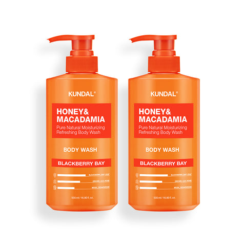 Kundal Pure Body Wash 500ml (2 Pack) - Blackberry Bay
