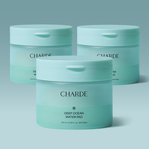 Charde 83% Hawaii Deep Sea Water Sea Pads, 60 pads x 3