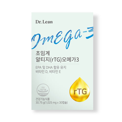 Dr. Lean Supercritical rTG Omega-3 1025mg x 30 Capsules 12-Pack (12-Month Supply)