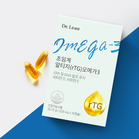 Dr. Lean Supercritical rTG Omega-3 1025mg x 30 Capsules 12-Pack (12-Month Supply)