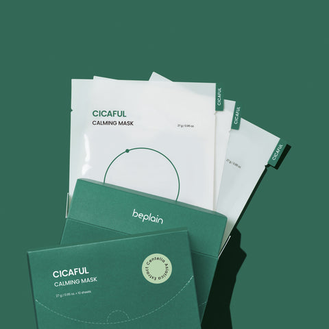 Beplain Cicaful Calming Mask (10 Sheets)