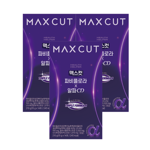 HealthHelper MaxCut PaviFlora X AlphaCD (14 Sachets x 3)