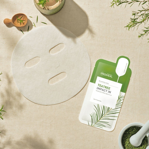 Mediheal Tea Tree Impact-in Balancing Mask (10 sheets)