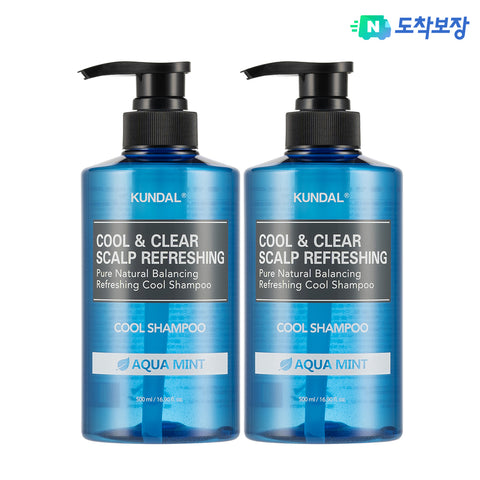 Kundal Scalp Deep Cleansing Shampoo (Oily) 500ml x2 - Baby Powder