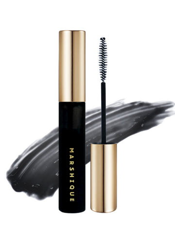Marshique Enriched Day & Night Vegan Eyelash Serum Set (Black Tint + Clear) 7.5 ml