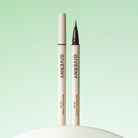 Giverny (2 Pack) Close-Fit Brush Liquid Eyeliner 0.6g