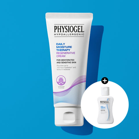 Physiogel DMT Regenerative Moisture Cream 100ml + DMT Lotion 50ml (Gift)