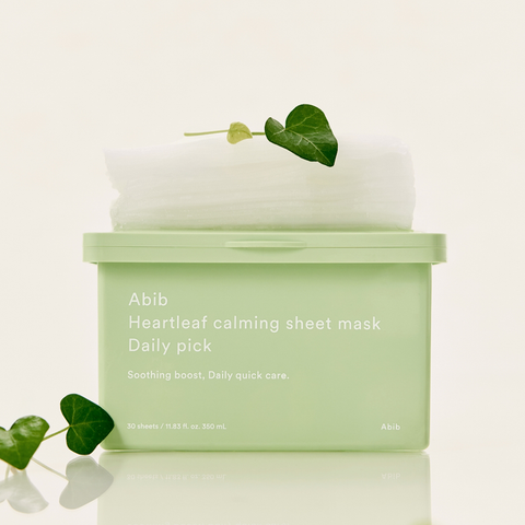 Abib Daily Pick Pull-Out Sheet Mask (Houttuynia) - 30 Sheets x 2