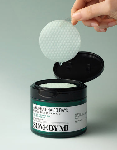 Some By Mi AHA BHA PHA 30 Days Miracle Truecica Clear Pad 70 Sheets (1+1)