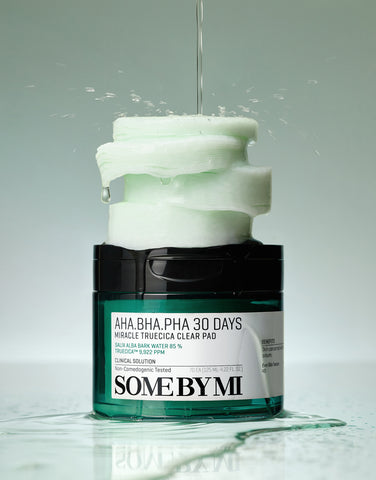 Some By Mi AHA BHA PHA 30 Days Miracle Truecica Clear Pad 70 Sheets (1+1)