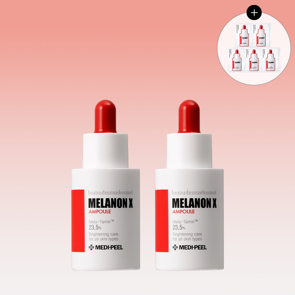 Medipeel Melanon X Ampoule 30ml x2 + 1.5ml Trial Sachets (5 pcs)