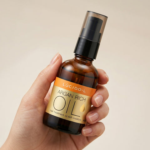 Bifesta Lucido-L Argan Hair Treatment Rich Oil 60ml (2 Pack)