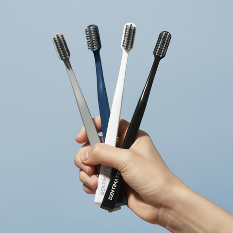 Clio Dentimate The Style Graphene Elastic Ultra-Fine Bristle Toothbrush, 4-Pack
