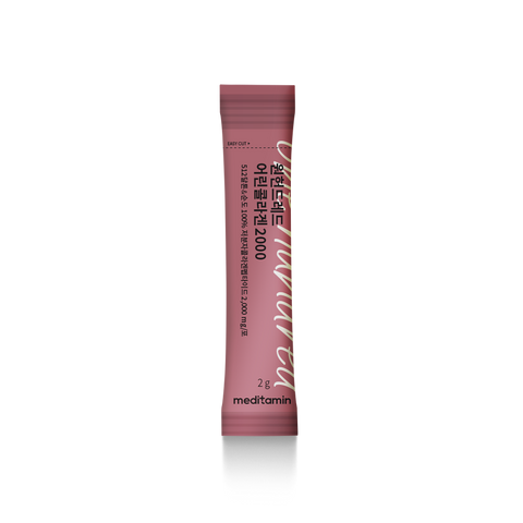 Meditamin One Hundred Young Collagen 2000 - 100% Odorless Fish Collagen Powder, 60 g