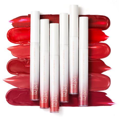 BOM OMG Matte Lip Lacquer 4g (2 Pack) 6 Colors
