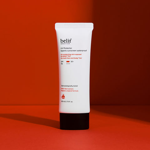 belif UV Protector Sports Sunscreen Waterproof SPF50+ PA++++ 80ml