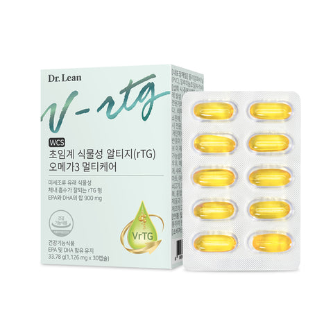 Dr. Lean Supercritical Plant rTG Omega-3 Multicare 1126mg x 30 Capsules 3-Month Supply (Pack of 3)