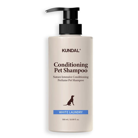 Kundal Nature Intensive Conditioning Perfume Dog Shampoo, White Laundry 500ml
