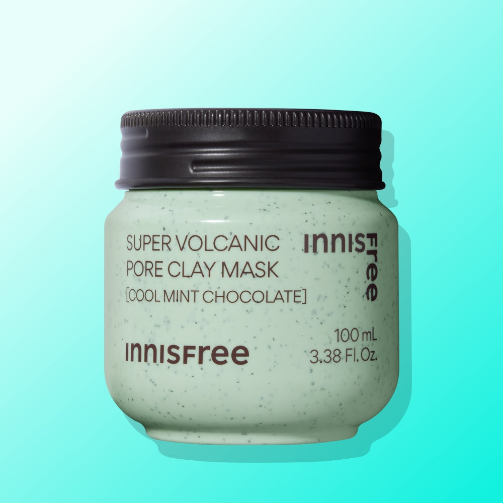 Innisfree Super Volcanic Pore Mask 100ml (Cool Mint Chocolate)