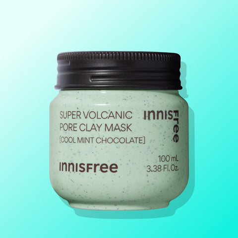 Innisfree Super Volcanic Pore Mask 100ml (Cool Mint Chocolate)