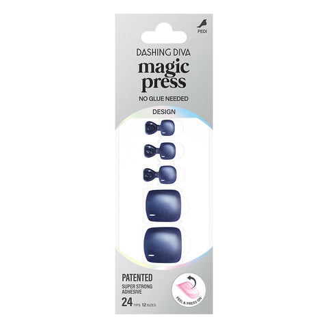 Dashing Diva Magic Press Magnetic Pedi Fluxy (MDA6S047PGA) 1 pc