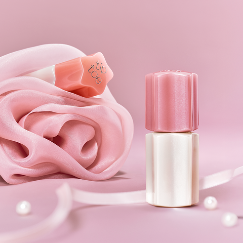 Tiptoe Glowit Sorbet Tint 4.5g (1+1) + Mini Nail Polish Gift
