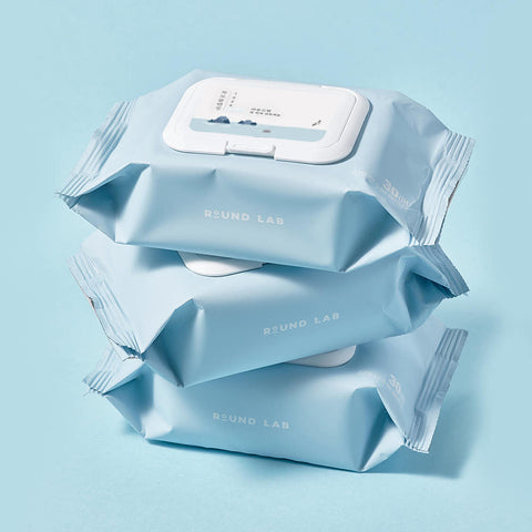 Round Lab 1025 Dokdo Cleansing Tissue 30ea Triple Pack