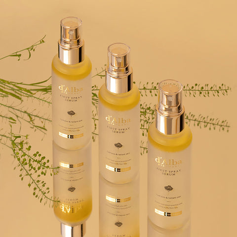 d'Alba White Truffle First Spray Serum 100ml Double Pack