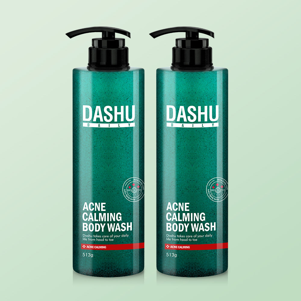 Dashu Daily Acne Calming Body Wash 513g (2 Pack)