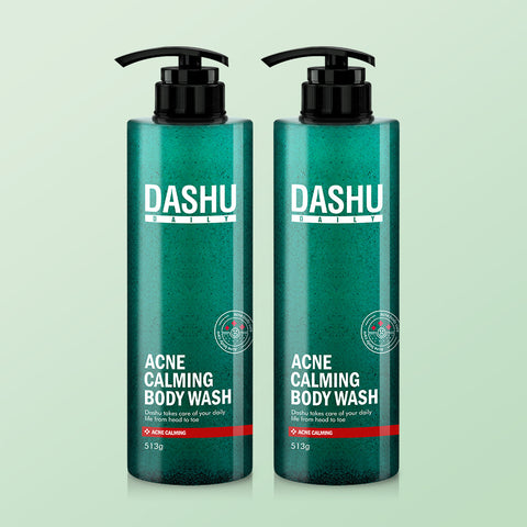 Dashu Daily Acne Calming Body Wash 513g (2 Pack)