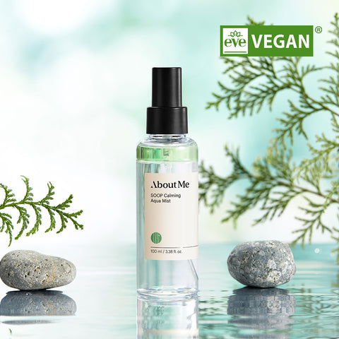 About Me Vegan 3-Piece Sun & Moisture Care Set - Forest Soothing Cream 80ml, Mist 100ml & Be Clean Sun 50ml