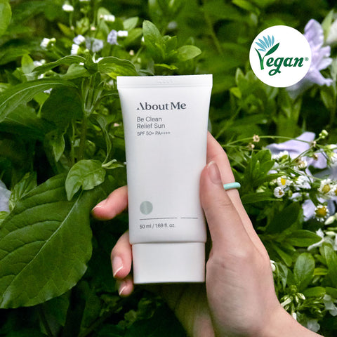 About Me Vegan 3-Piece Sun & Moisture Care Set - Forest Soothing Cream 80ml, Mist 100ml & Be Clean Sun 50ml