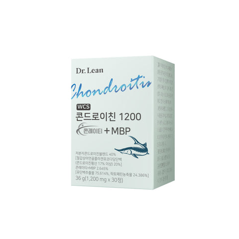Dr. Lean Song Joong-ki Sturgeon Chondroitin 1200 Conlati + MBP 30 Tablets 6 Months (6 Pack)