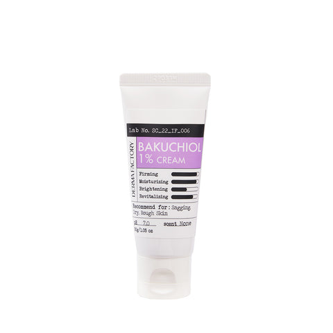 Derma Factory Bakuchiol 10,000ppm (1%) Cream 30g