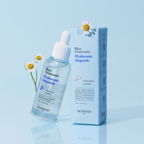 Skinfood Blue Chamomile Hyaluronic Moisture Ampoule 50ml
