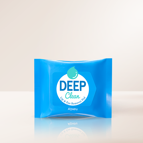 A'PIEU Deep Clean Lip & Eye Remover Pads 20 pads (37 g)