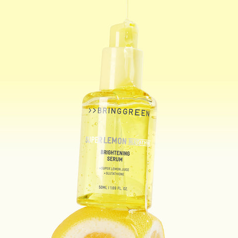 Bringgreen Super Lemon Glutathione Brightening Serum 50ml Set +Activator 3g