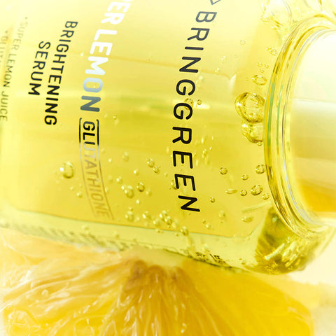 Bringgreen Super Lemon Glutathione Brightening Serum 50ml Set +Activator 3g