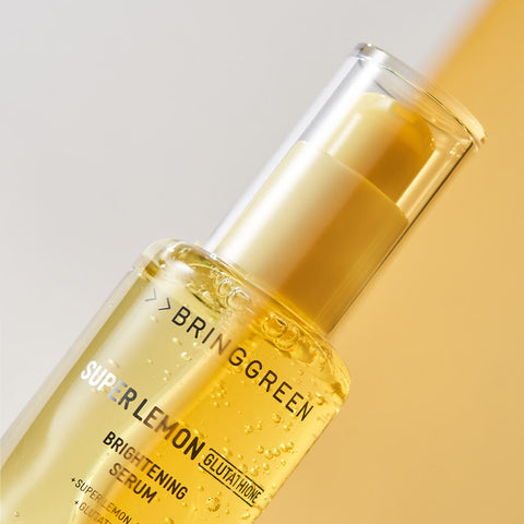 Bringgreen Super Lemon Glutathione Brightening Serum 50ml Set +Activator 3g