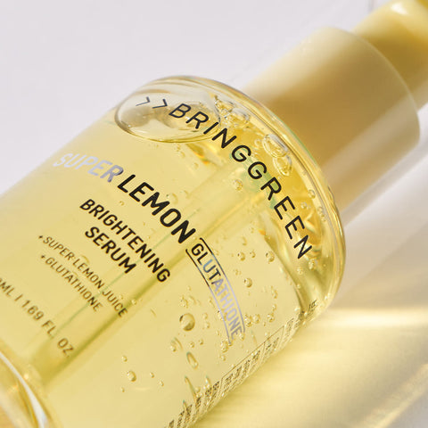 Bringgreen Super Lemon Glutathione Brightening Serum 50ml Set +Activator 3g