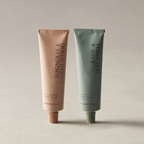 Aromatica Inspirit & Mellowness Hand Cream 30ml (2 Pack)